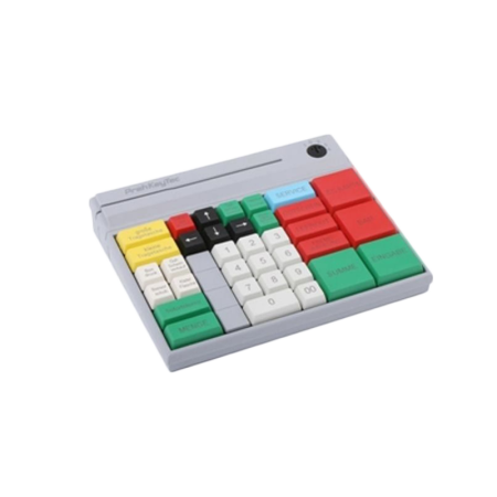 Программируемая клавиатура  PREH MSI 60 клавиатура пыле- водонепроницаемая, 60 клавиш (6х10), с ридером на 1,2,3 дорожки; черная (MCI602)