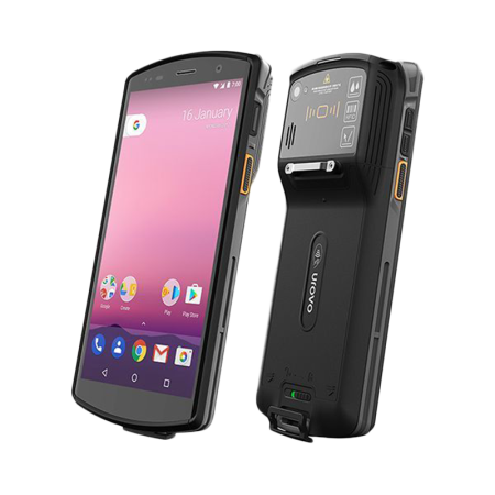 Urovo DT50D RFID (Android 9.0, 1.8Ггц, 8 ядер, Honeywell N6603, 4+64Гб, 2G, 4G (LTE), Bluetooth, GPS, GSM, Wi-Fi, 4300мАч, NFC, RFID)
